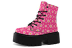 Daisies on Hot Pink