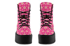 Daisies on Hot Pink