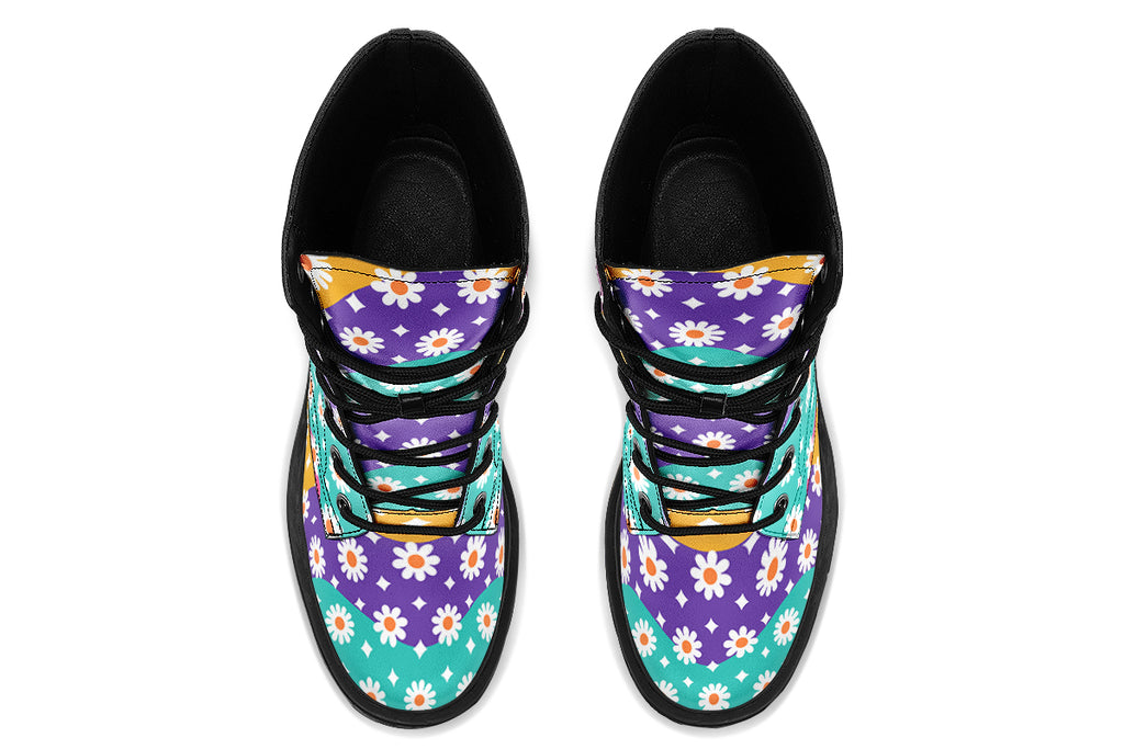 Electric Wave Daisies