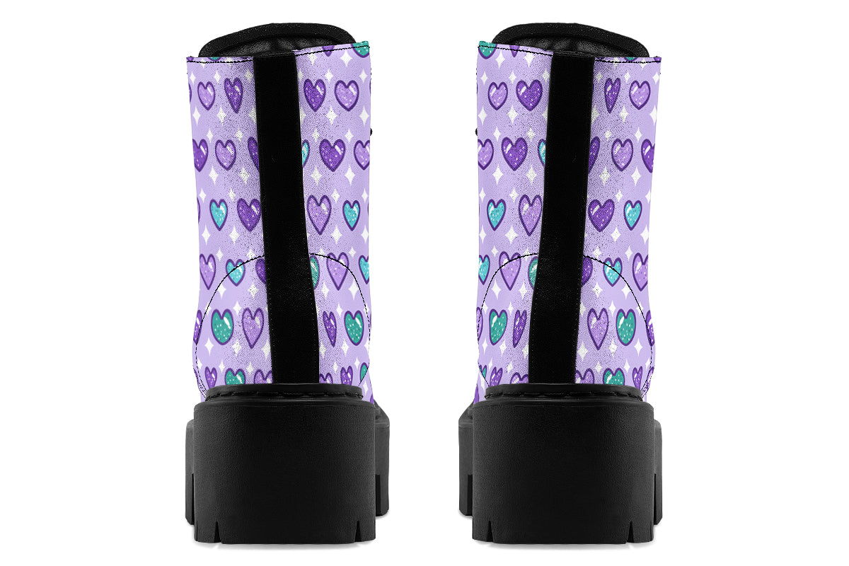 Glitter Hearts