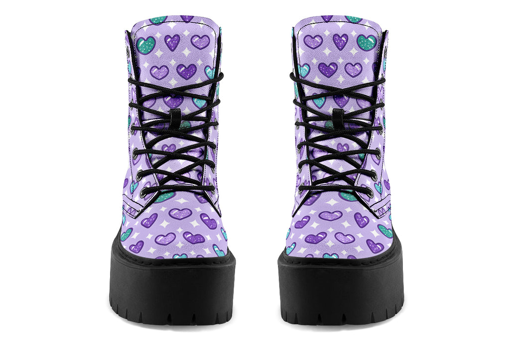 Glitter Hearts