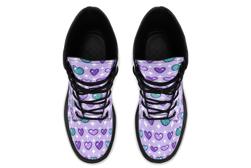 Glitter Hearts