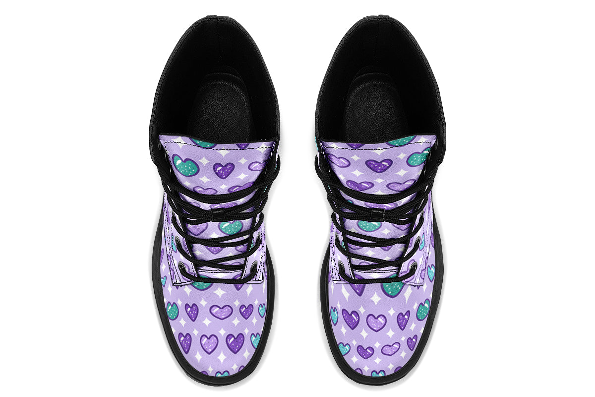 Glitter Hearts