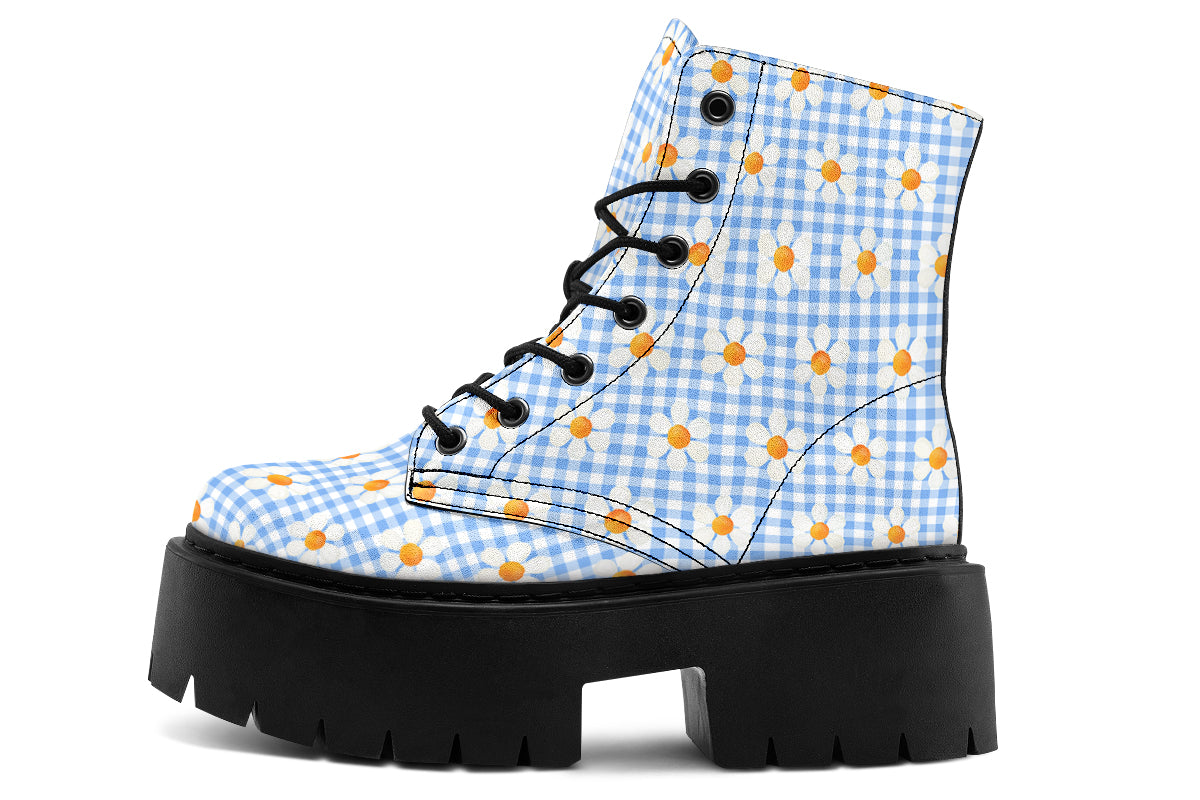 Painted Daisy Gingham