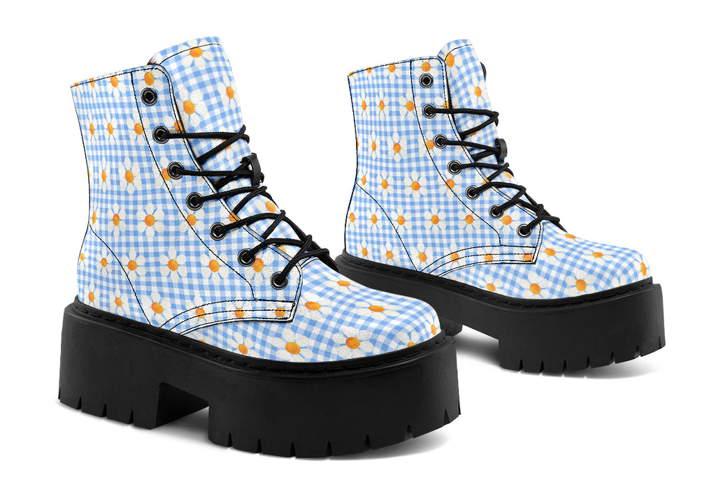 Painted Daisy Gingham