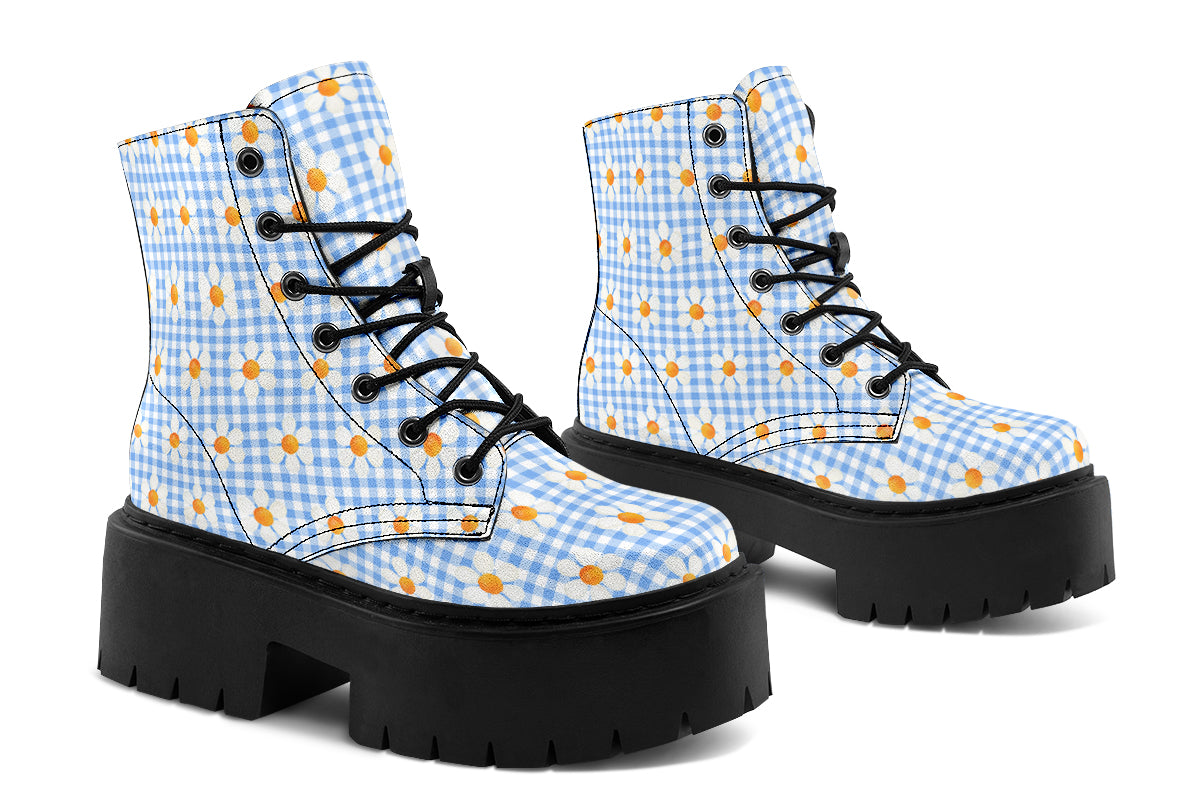 Painted Daisy Gingham