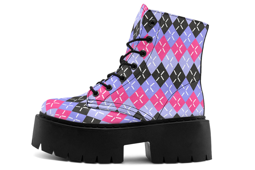 Periwinkle Argyle