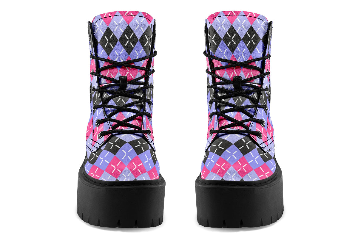 Periwinkle Argyle