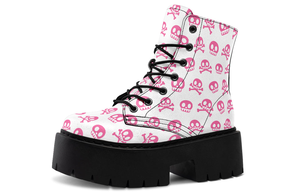Pink Crossbones