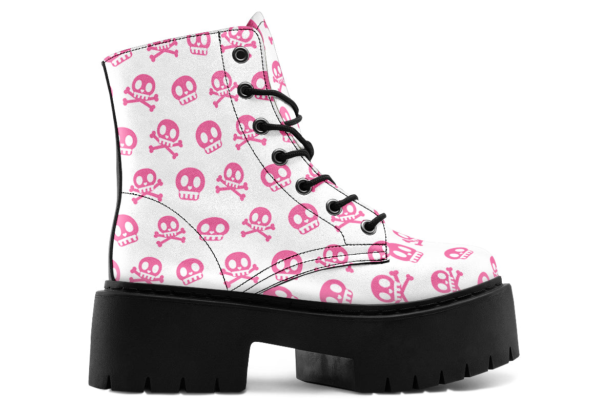 Pink Crossbones