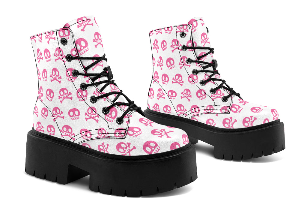 Pink Crossbones
