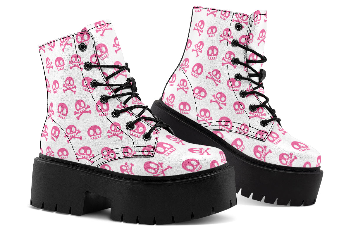 Pink Crossbones