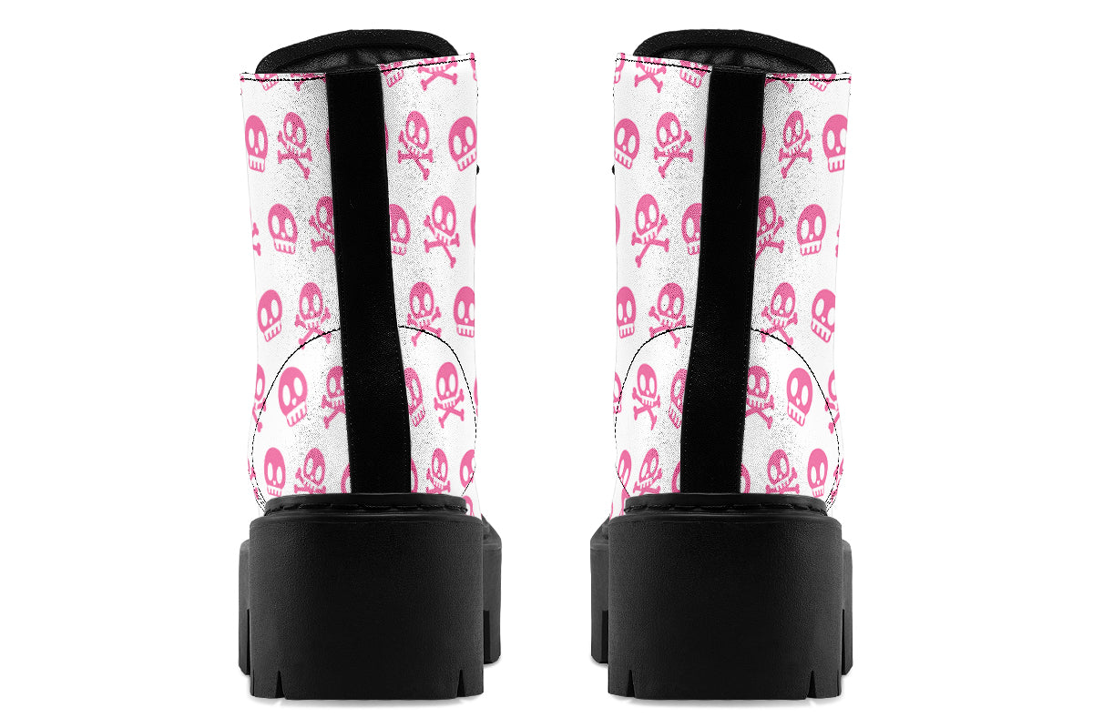 Pink Crossbones