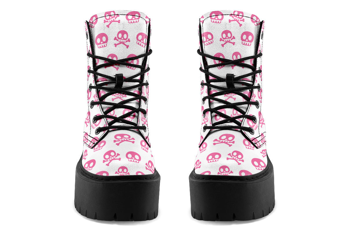 Pink Crossbones