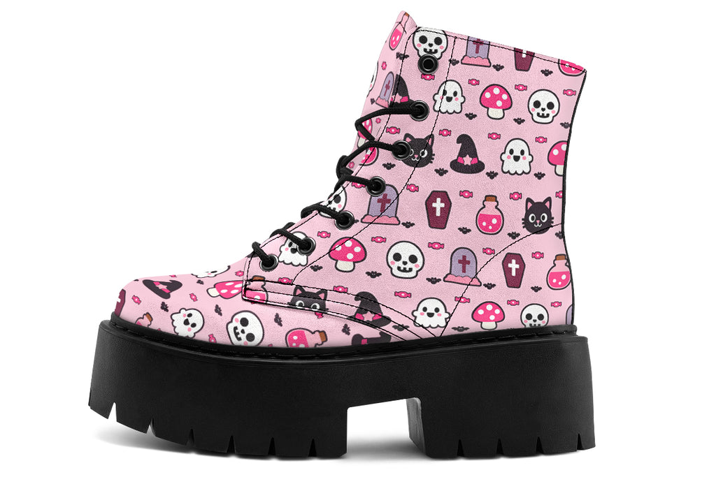 Pink Halloween Icons