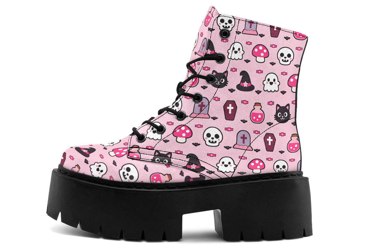 Pink Halloween Icons