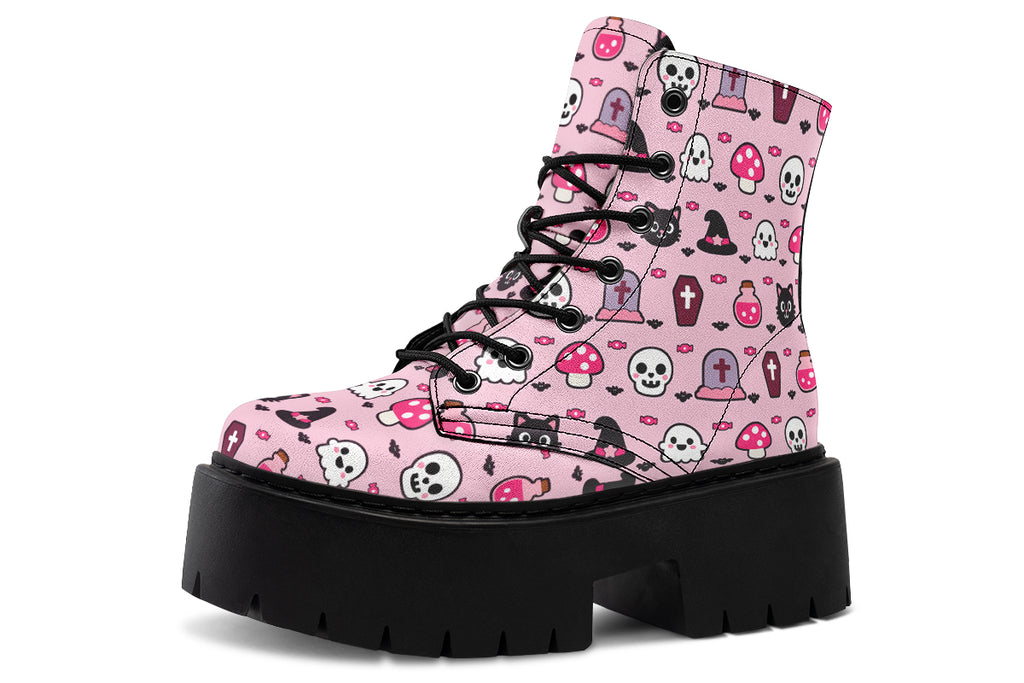 Pink Halloween Icons