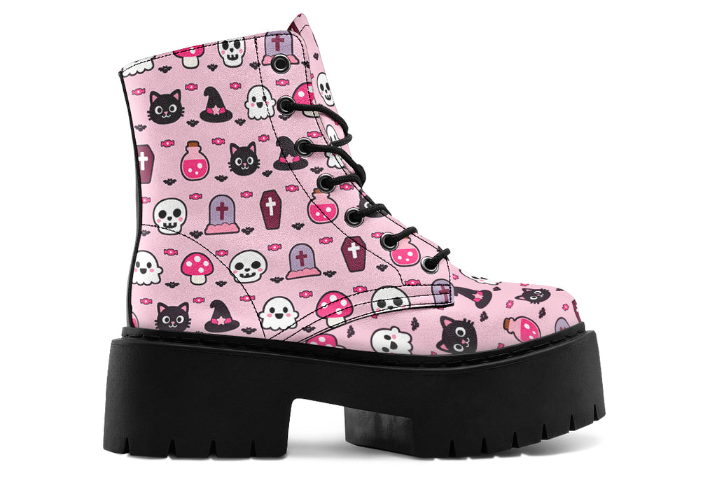 Pink Halloween Icons