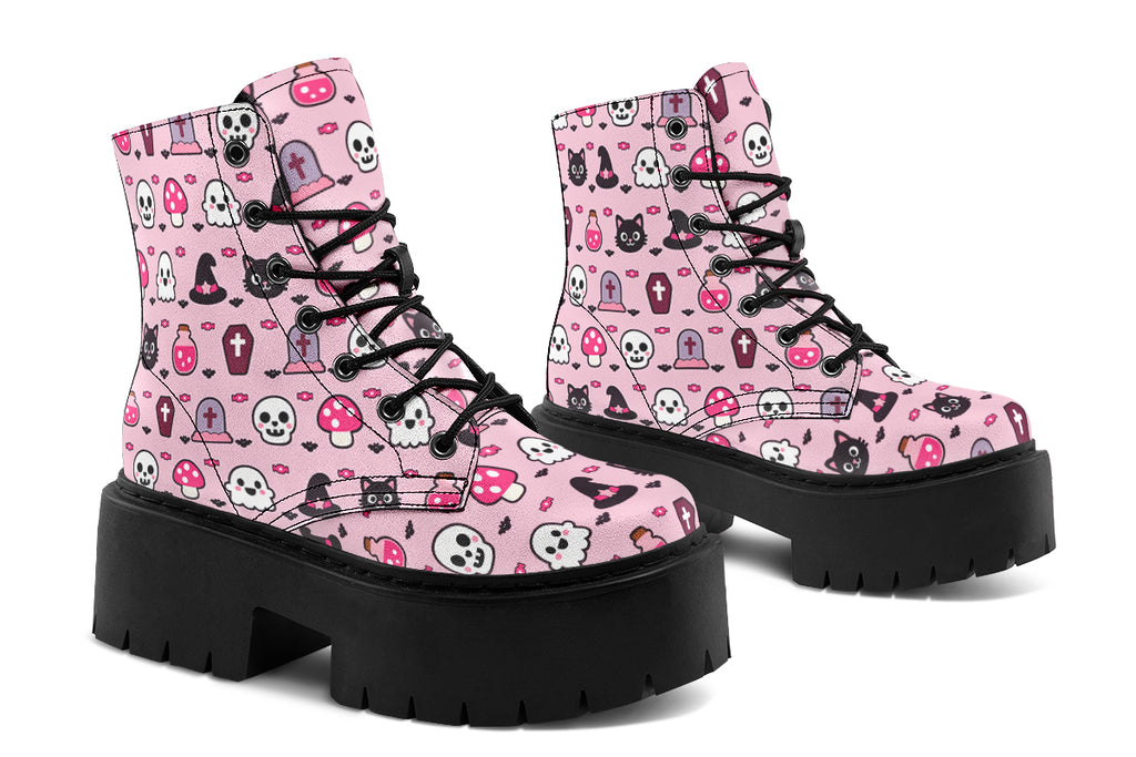 Pink Halloween Icons