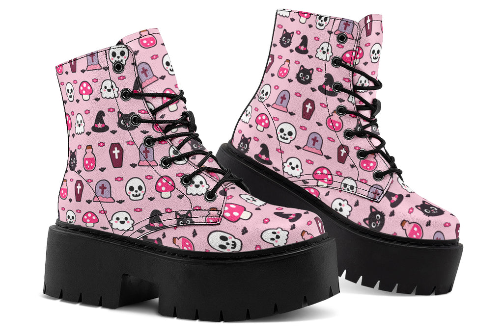 Pink Halloween Icons