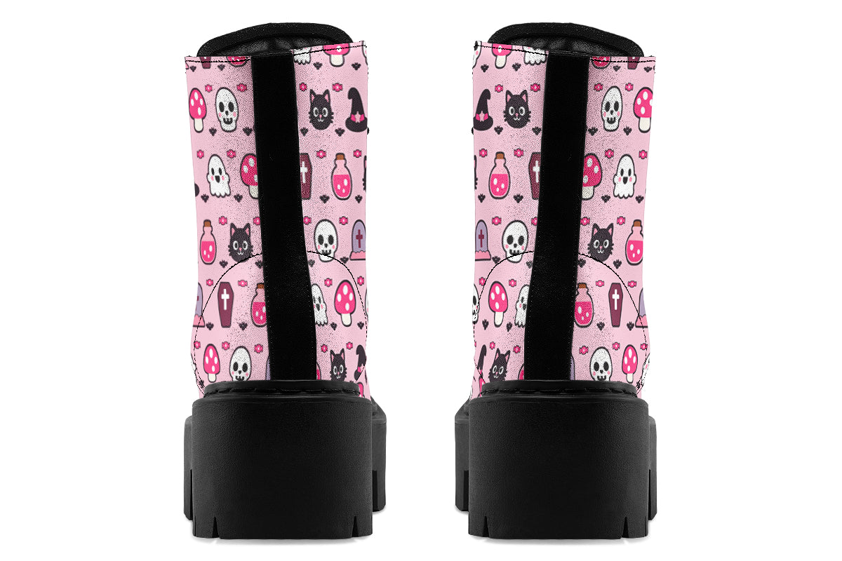 Pink Halloween Icons