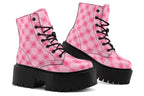 Pink Heart Check