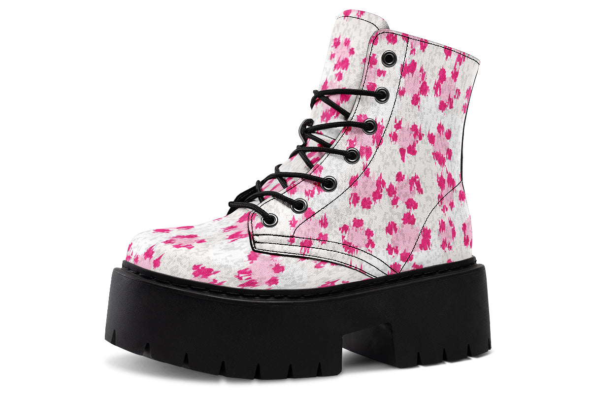Pink Leopard Fur