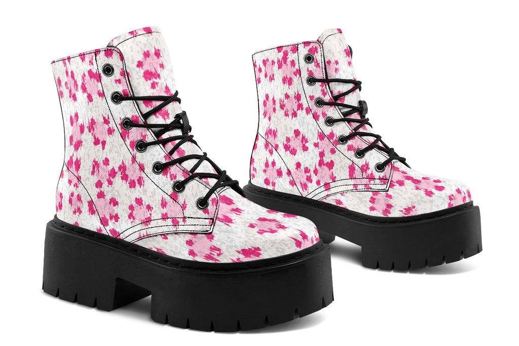 Pink Leopard Fur