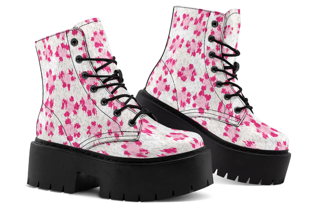 Pink Leopard Fur