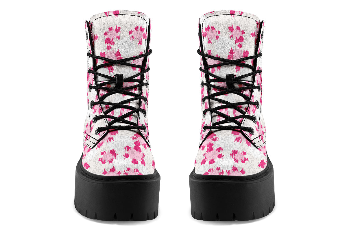Pink Leopard Fur
