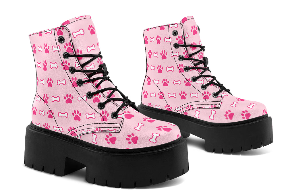 Pink Paws and Bones