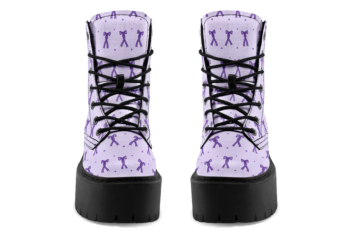 Purple Bows
