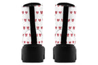 Ribbon Red on White