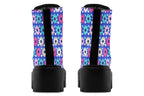 Royal Blue Retro Daisies