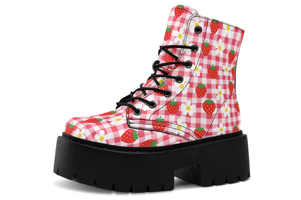 Strawberry Gingham