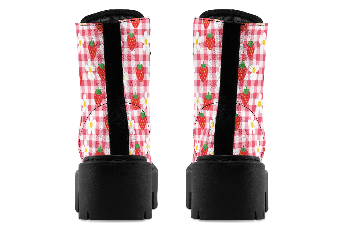 Strawberry Gingham