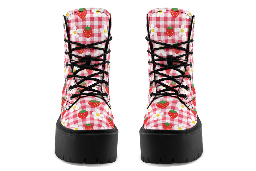 Strawberry Gingham