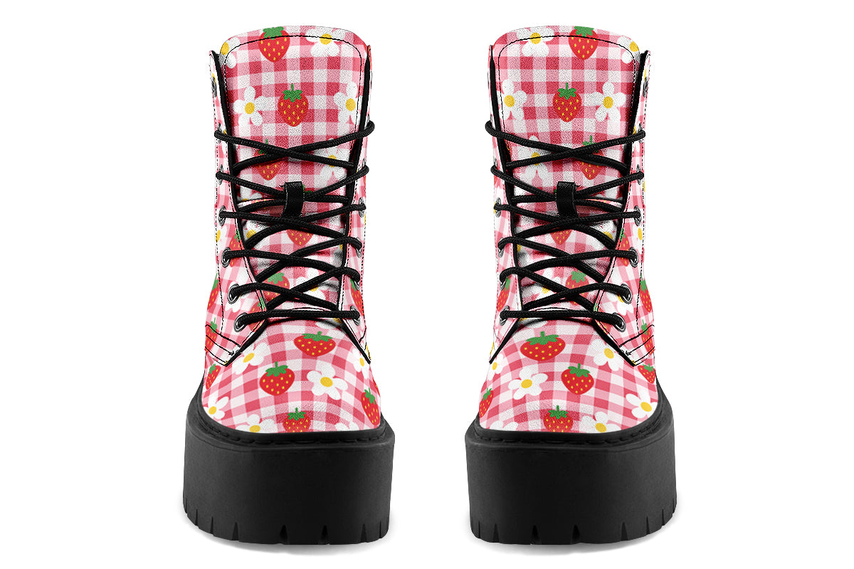Strawberry Gingham