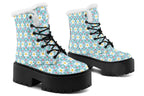 Blue Daisy Lattice