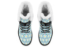 Blue Daisy Lattice
