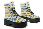 Cobalt Bows on Butter