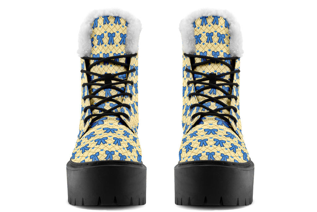 Cobalt Bows on Butter
