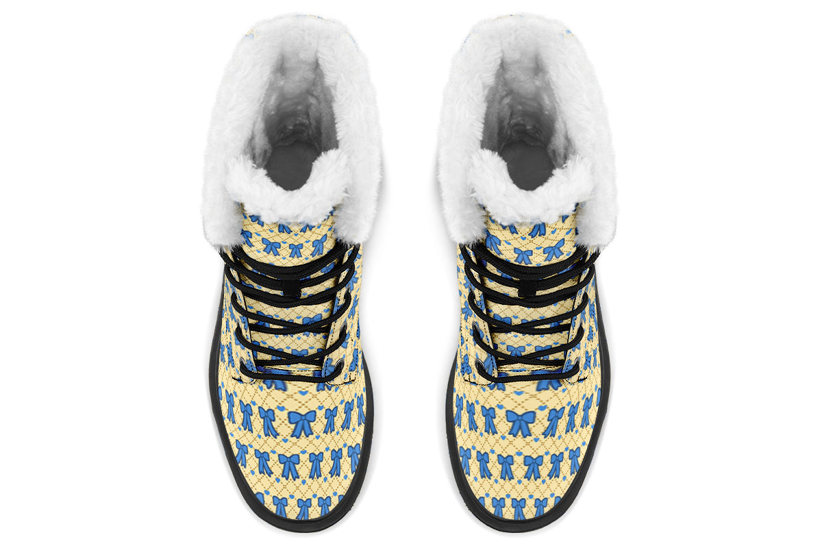 Cobalt Bows on Butter