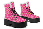 Daisies on Hot Pink