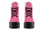 Daisies on Hot Pink
