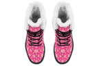 Daisies on Hot Pink