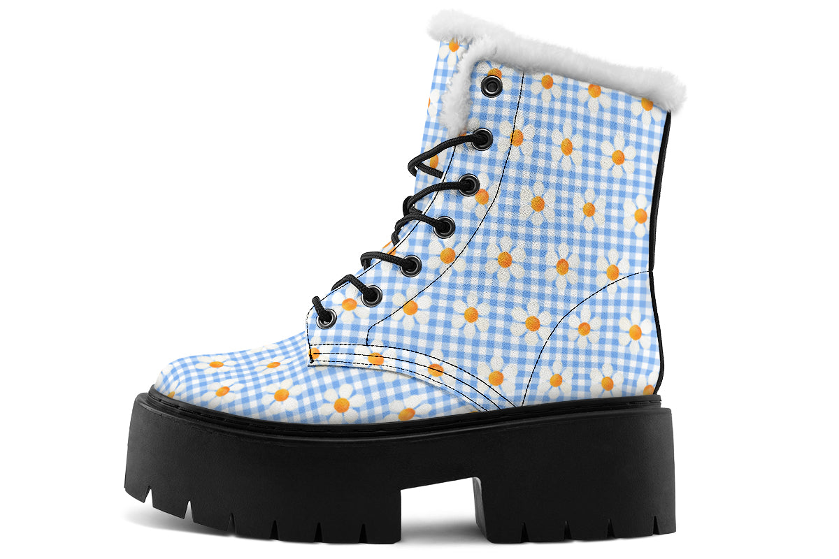 Painted Daisy Gingham