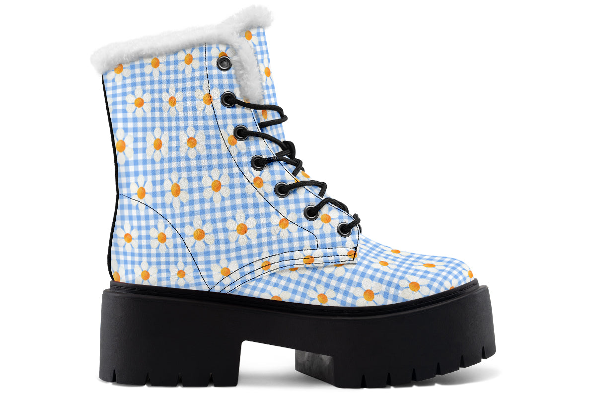 Painted Daisy Gingham