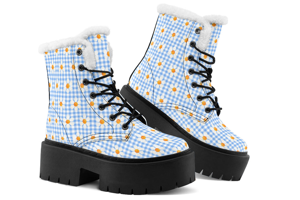 Painted Daisy Gingham