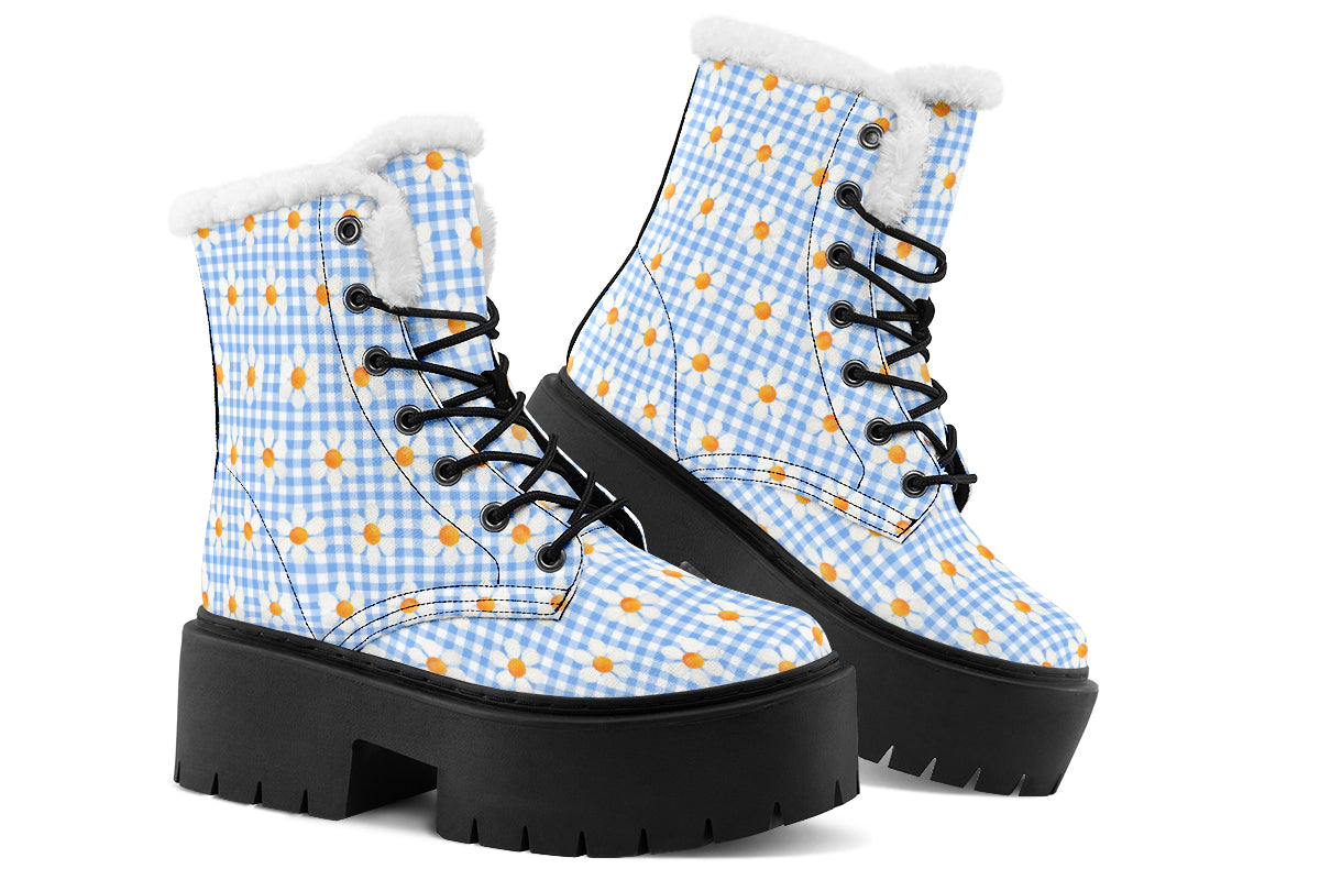 Painted Daisy Gingham